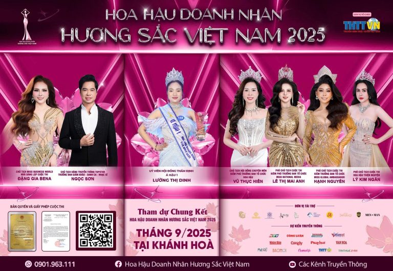 Nàng hậu Tây Bắc Lường Thị Dinh ngồi ghế Hội đồng thẩm định tại Hoa hậu Doanh nhân Hương sắc Việt Nam 2025